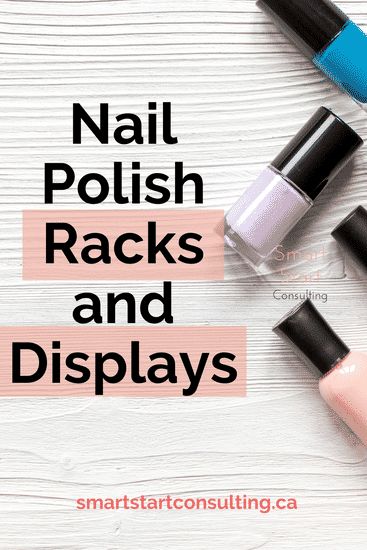 Polish Rack Ideas, Cool Nail Polish, Nail Polish Racks, Types Of Nail Polish, Nail Polish Rack, Polish Display, Nail Polish Storage, Wall Mount Rack, Brow Artist