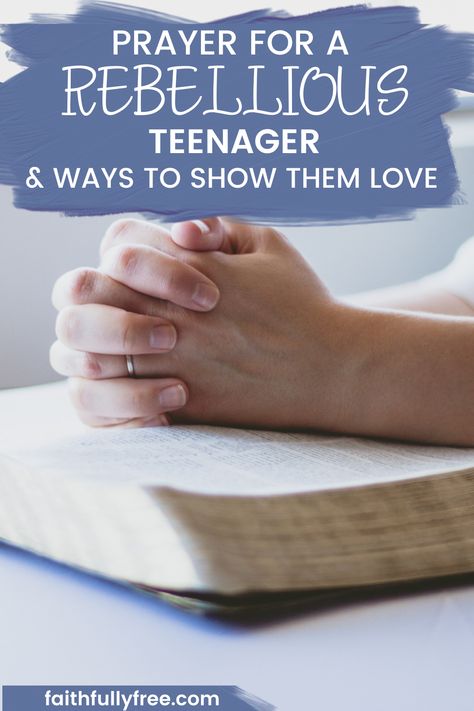 Prayer For A Rebellious Teenager Prayers For Teenage Daughter, Prayers For Teenage Son, Prayers For Teenagers, Prayer For Dad, Prayer For Your Son, Coffee Bible, Prayer For Kids, Birthday Prayer For Me, Prayer For Daughter