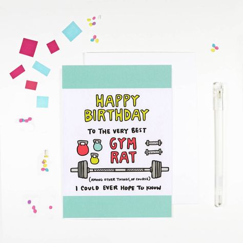 Rat Birthday, Personalized Nursery Wall Decor, Gay Birthday Cards, Birthday Wishes Gif, Card Workout, Happy Birthday Cards Diy, Funny Happy Birthday Wishes, Body Build, Simple Birthday Cards