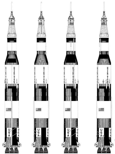 Apollo Rocket Tattoo, Saturn V Rocket Tattoo, Apollo 11 Tattoo, Saturn V Tattoo, Spacecraft Illustration, Apollo Rocket, Apollo Tattoo, Race Fashion, Saturn V Rocket