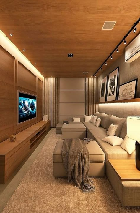 Home Theater Room Design, Home Cinema Room, Home Theater Rooms, Dream House Rooms, Home Building Design, Dream House Interior, Home Design Decor, A Living Room, Dream Rooms