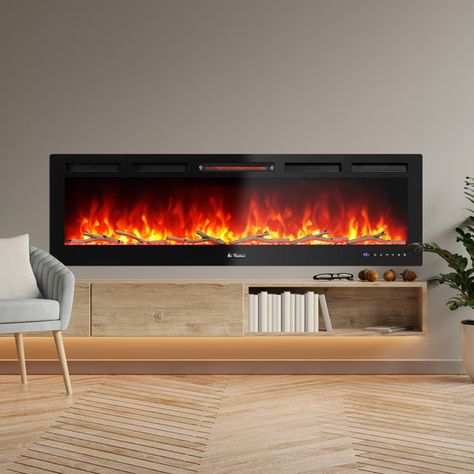 Electric Fireplace Heaters, Electric Heater, Smart Wifi, Electric Fireplace, All Products, Fireplace, Electricity, Sound, Home Improvement