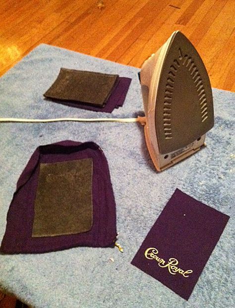 Uses For Crown Royal Bags, Things To Make With Crown Royal Bags, Things To Do With Crown Royal Bags, Crown Royal Bags Ideas Projects, Crown Royal Pillows, Crown Royal Bag Crafts, Crown Royal Bags Ideas Diy, Crown Royal Bags Ideas, Liquor Decor