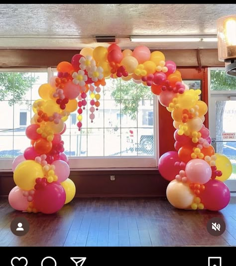 Balloon Garland Doorway, Entrance Balloon Arch, Balloon Design, Balloon Decorations Party, Balloon Art, Balloon Arch, Party Balloons, Balloon Decorations, Color Combos