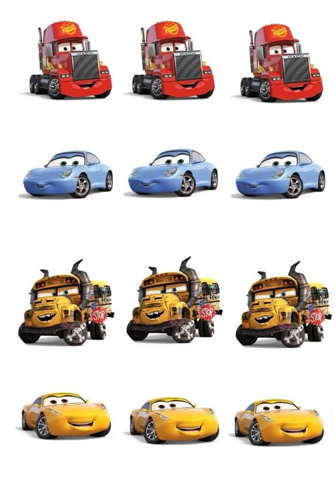 cars 3 party printables Cars (disney) Party, Cars Cupcakes, Cars Birthday Party Decorations, Disney Cars Party, Cars Birthday Party Disney, Disney Cars Birthday, Car Themed Parties, Cars Birthday Party, Cars Disney