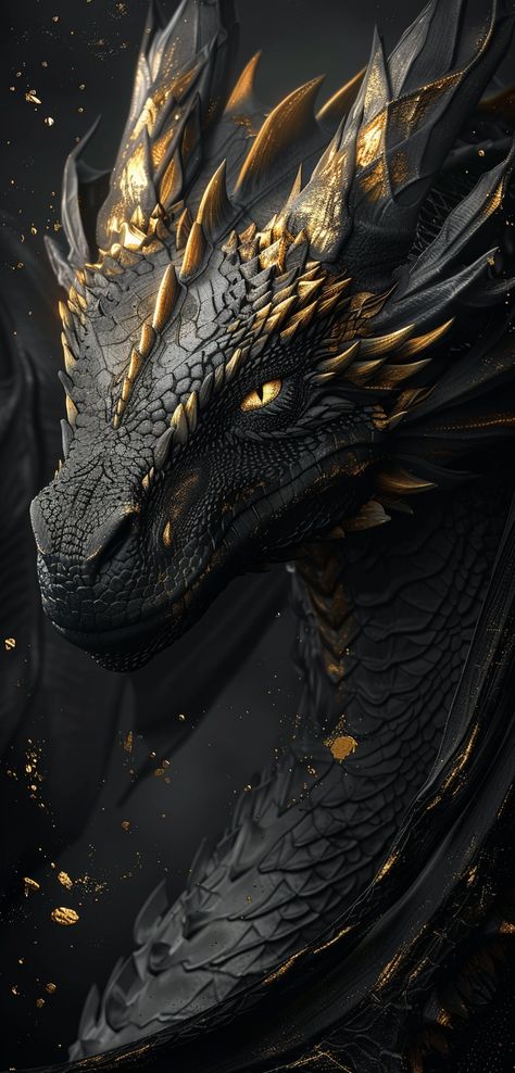 Dragon Savage Dragon Art, Black Dragon Concept Art, Western Dragon Art, Drake Art Dragon, Protective Dragon Tattoo, Dragon Body Types, Golden Dragon Aesthetic, Dragon Oc Ideas, Dragon Astethic