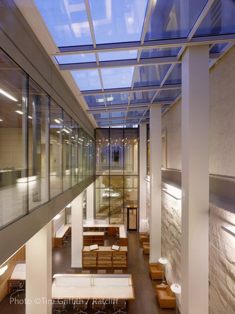 ©  Tim Griffith Berkeley Law, Berkeley University, Law Library, School Of Law, Campus Design, University Architecture, Uc Berkeley, Education Architecture, Adaptive Reuse