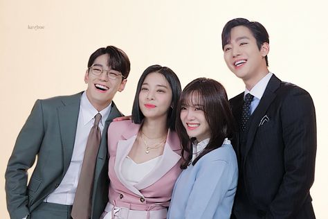 Business Proposal Poster, Business Proposal Kdrama, Kdrama Couple, Dear World, Girls Mirror, Ahn Hyo Seop, Korean Drama List, Kim Ji Won, Business Proposal