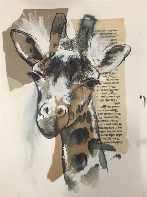 Mixed Media Natural Forms, Fragments Art Gcse Sketchbook, Gcse Art Sketchbook Animals, Animal Artists Gcse, African Art Gcse, Mixed Media Animal Art, Mixed Media Art Gcse, Gcse Art Animals, Natural Forms Gcse Final Piece