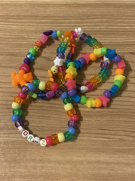 Kidcore Bead Bracelets, Kidcore Bracelet Ideas, Pulseras Indie Kid, Bracelet Kidcore, Kidcore Bracelet, Kidcore Accessories, Kidcore Jewelry, Kidcore Style, Indie Bracelets