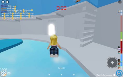 Bro this is sussssssss✨✌👀💀 Roblox Robux, Fudge Cake, Top Game, Fudge, Good Times, Tower