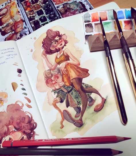 Kunstjournal Inspiration, Tutorial Painting, Book Illustration Art, Character Design Sketches, Sketchbook Art Journal, Sketches Tutorial, Sketchbook Inspiration, Amazing Art Painting, Illustration Character Design