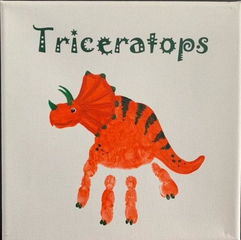 Toddler Art Projects, Dinosaur Activities, Handprint Craft, Handprint Crafts, Alphabet Book, Toddler Art, Dinosaur Kids, Hand Print, Preschool Crafts