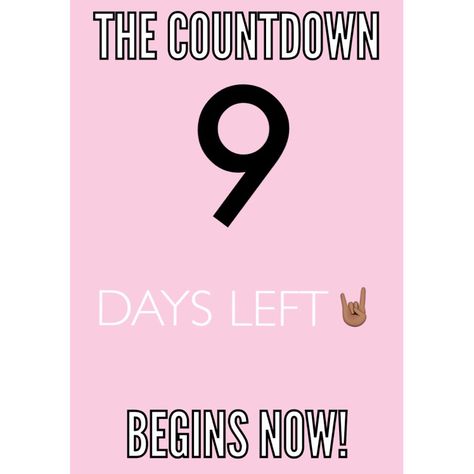 9 Days left  — 9 days till the website is up and running. *Limited accessories only* will be available to purchase starting @ 12pm on Friday•June 24.  -Thank you ALL for your support & patience 9 Days To Go Countdown Birthday, Few Hours Left For Birthday, Pre Birthday Quotes, Advance Happy Birthday Wishes, 9 Days Left, Birthday Gift Picture, Advance Happy Birthday, Happy Birthday To Me Quotes, Hbd Quotes