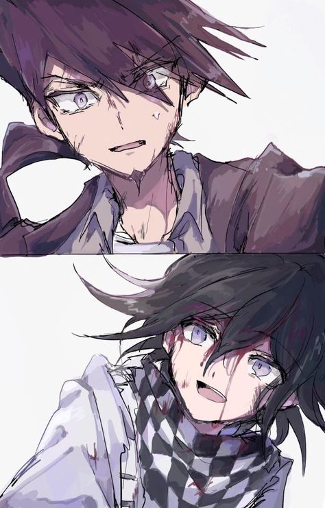 Kokichi Genderbend, Kokichi And Kaito, Kaito And Kokichi, Kokichi X Kaito, Female Kokichi, Kaito Momota, Kokichi Ouma, Super Danganronpa, Danganronpa V3