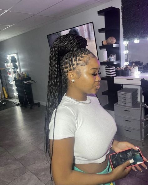 Fall Aesthetic Nails, Pixie Cut Hairstyles, Haircut For Women, Feed In Braids Hairstyles, Cut Hairstyles, Easy Hairstyles For Medium Hair, Braided Cornrow Hairstyles, Cute Box Braids Hairstyles, Hair Braid Videos