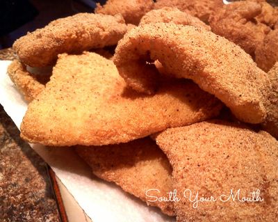 Simple Southern Fried Fish Tilapia Fried, Southern Fried Fish, Fried Catfish Recipes, South Your Mouth, Fish Fried, Swai Fish, Recipes Southern, Catfish Recipes, Fried Catfish