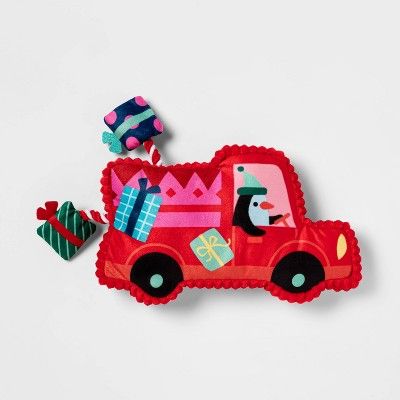 The Wondershop Holiday Truck with Rope Dog Toy will make the ultimate companion for your pet. This toy is designed with a super soft plush and showcases a whimsical holiday print that will make your pet smile. Trimmed out in wide wale corduroy, a rope to tug, presents to squeak and loads of crinkle, this cute toy is sure to keep them busy over the holiday season and beyond. Whether your dog wants to engage in a game of fetch, tug-o-war or just snuggle, this toy offers many ways to keep you pet e Red Christmas Truck, Wide Wale Corduroy, 2023 Ideas, Rope Dog Toys, Shop Truck, Cottage Christmas, Rope Dog, Plush Dog Toys, Dog Chew Toys