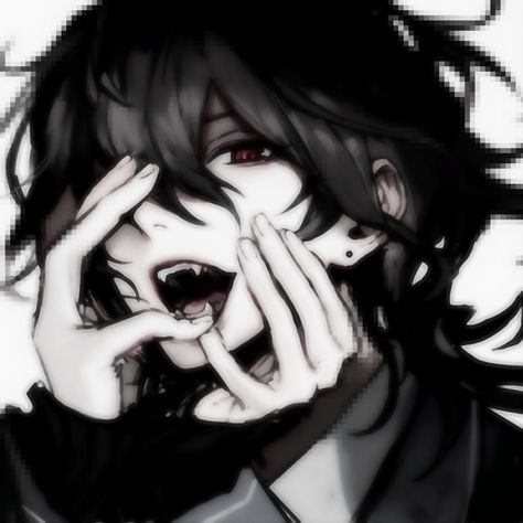 Emo Anime Boy, Goth Male, Gothic Boy, Emo Pfp Aesthetic, Male Vampire, Anime Goth, Emo Pfp, Yandere Boy, Dark Anime Guys