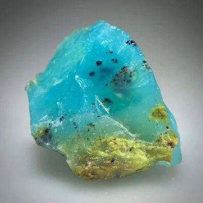 Peruvian Blue Opal, Rocks And Fossils, Types Of Opals, Dendritic Opal, Peruvian Opal, Opal Color, Sparkly Things, Rock Hounding, Minerals And Gemstones