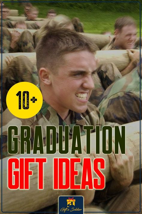 Sorting graduation gifts can be hard but now your troubles are finally over. Here is a curated collection of any type of military graduation gifts you will ever need! You maybe looking for Navy graduation gifts, Navy bootcamp graduation gifts, etc. For the Army we have the best army graduation gifts for boyfriends and boot camp. Awesome Marine graduation gifts for Marines and boot camp. ROTC Academy too! #military #gifts #militarygifts What To Wear To Marine Graduation, Military Graduation Outfit, Air Force Graduation Gift, Army Graduation Gifts, Air Force Boot Camp, Boot Camp Graduation Gifts, Navy Bootcamp, Army Graduation, Navy Boot Camp Graduation