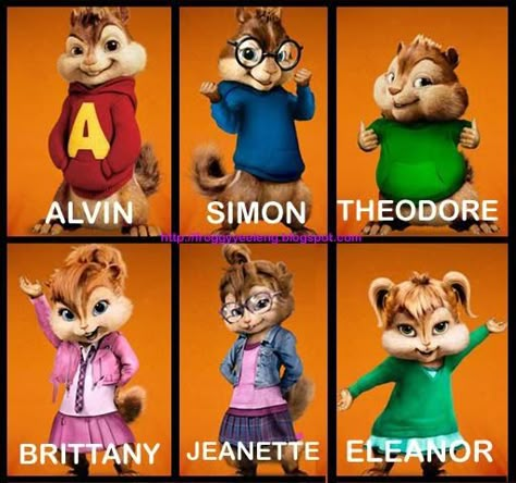 Watched Alvin and the Chipmunks 2: The Squeakquel !  Woohooooo~  I ♥ Chipmunks!  Theodore  is my favourite!  He's just too cute with his chu... Chippetts Halloween Costume, Brittany Alvin And The Chipmunks Costume, Chippetts Costume Halloween, Alvin Simon Theodore Halloween Costumes, Alvin Simon And Theodore Costumes, Simon Alvin And The Chipmunks Costume, Brittany Chipette Costume, Alvin And Brittany Costume, Chippetts Costume