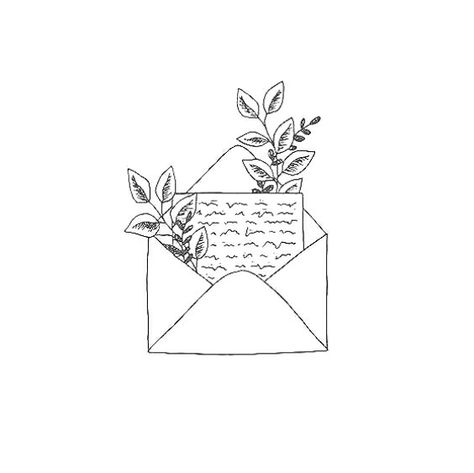 Pen Pal Tattoo Ideas, Small Love Drawing Ideas, Envelope Flowers Drawing, Envelope Flower Tattoo, Mail Tattoo Letter, Envelope Tattoo With Flowers, Envelope With Flowers Tattoo, Mail Letter Tattoo, Flower Envelope Drawing