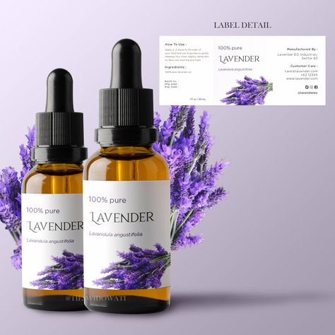 Create an eye-catching and professional essential oil bottle label design Oil Labels Design, Essential Oil Packaging Design, Essential Oil Bottle Design, Hair Oil Bottle Design, Oil Packaging Design Bottle, Oil Bottle Design, Oil Bottle Label Design, Hair Oil Bottle, Dropper Bottle Label Design