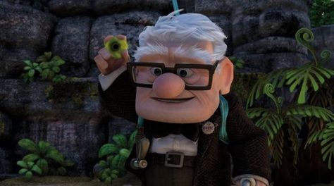 *CARL FREDERICKSON ~ UP, 2009 Carl Frederickson, Carl Fredricksen, Up 2009, Disney Pixar Characters, Social Skills Groups, Movie Categories, Teaching Social Skills, Disney Pixar Up, Disney Pixar Movies