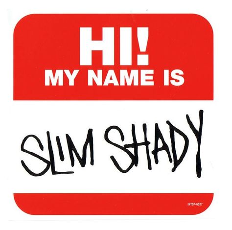 Hi My Name Is Slim Shady, Chicka Chicka, Slim Shady, My Name Is, My Name, Photo Printing, Tattoo Ideas, Graffiti, Sketch Book