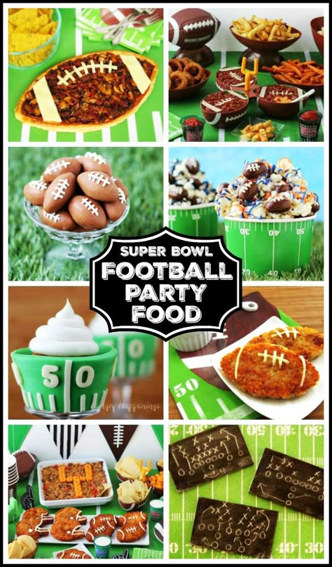 Your party guests will cheer when you serve them some of these amazing Super Bowl Recipes. Each of these fun party food ideas will score big during any football themed event. Football Themed Party Food, Superbowl Dishes, Rv Snacks, Super Bowl Party Ideas, Cheddar Corn, Superbowl Food, Themed Recipes, Golf Cake, Ritz Cracker