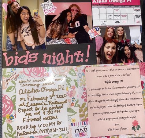 Sorority Scrapbook Ideas, Sorority Scrapbook, Sigma Alpha Iota, Scrapbook Project, Sigma Alpha, Alpha Sigma Alpha, Phi Mu, Bullet Journal Design Ideas, Journal Design