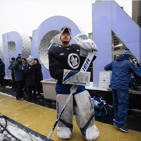 Frederik Andersen, Nhl Hockey Teams, The Great Dane, Hockey Men, Hockey Goalie, Hockey Boys, Nhl Players, Fnaf Funny, Toronto Maple