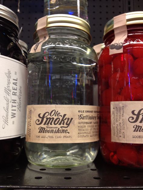 Ole Smoky Tennessee Moonshine Moonshine Aesthetic, Ole Smoky Moonshine, Faster Horses, Pure Imagination, Black Girls With Tattoos, Alcohol Aesthetic, Fall 24, 21st Birthday, Vodka Bottle