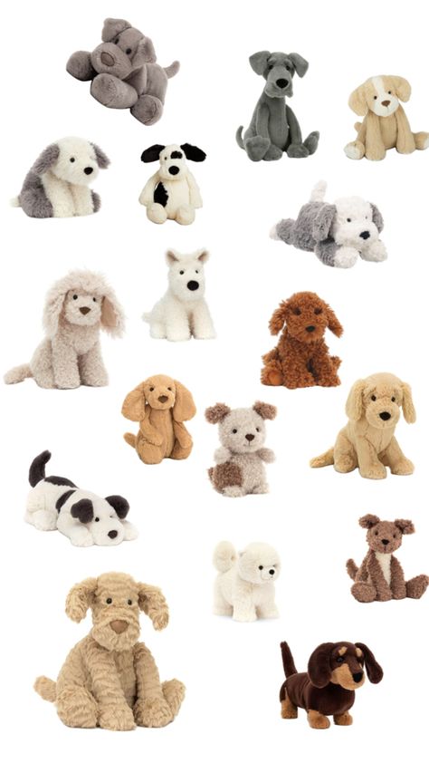 Jellycat Toys, Jelly Cat, Jellycat Stuffed Animals, Holiday Toys, Cute Room Ideas, Happy Birthday Gifts, Toy Puppies, Cuddly Toy, Cute Stuffed Animals