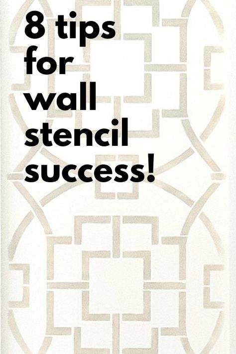 Wall Stenciling is a great home improvement project and home decor DIY. Learn from my tips so that you don't make the same mistakes I made when Wall Stenciling. Diy Ceiling Paint, Wall Stenciling, Bathroom Stencil, Wall Stencils Diy, Wall Stencil Patterns, Stencil Projects, Diy Ceiling, Wall Stencil, Live Wire