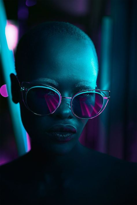 Neon Photography, Mode Editorials, New Retro Wave, Photographie Portrait Inspiration, Ansel Adams, Foto Art, Trik Fotografi, Fashion Photography Editorial, Creative Portraits