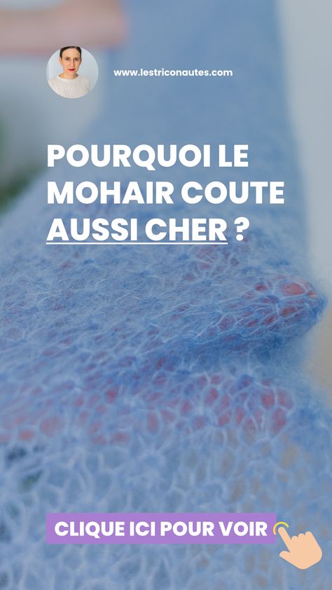 La laine mohair : qu’est-ce que c’est ? La fibre mohair est l’une des fibres les plus chères au monde. Elle est appréciée pour sa douceur et sa durabilité. Dans les modèles de tricot, nous avons tendance à la voir de plus en plus combinée à une fibre de fingering afin de rendre l’ensemble plus moelleux et douillet. Aujourd’hui, nous allons voir la laine mohair en détail dans cet article. Pull Mohair