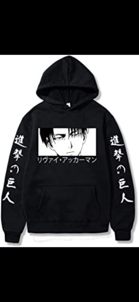 Levi Ackerman Anime, Attack On Titan Hoodie, Hoodie Pullover, Levi Ackerman, Pullover Sweatshirt, Attack On Titan, Anime