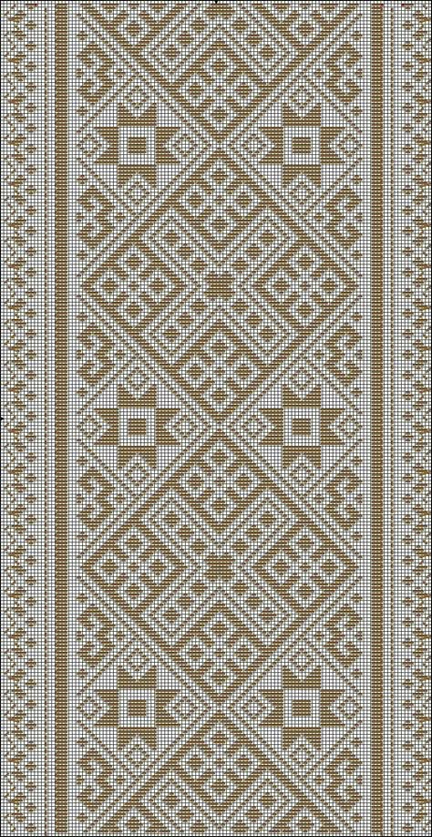 Pola Kristik, Textile Pattern Design, Handwork Embroidery Design, Ethnic Patterns, Tapestry Crochet, Textile Patterns, Embroidery Stitches, Needlepoint, Flower Patterns