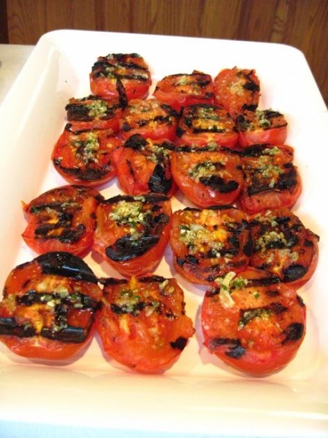 Easy and tasty tomatoes on the electric grill, great for appetizers or side dish. Juicy. Old Fashioned Custard Pie, Old Fashioned Custard, Strawberry Lasagna, Healthy Hot Dog, Summer Dinner Recipes Grill, Cholesterol Meals, Valentines Desserts, Grilled Meat Recipes, Cooking Tomatoes