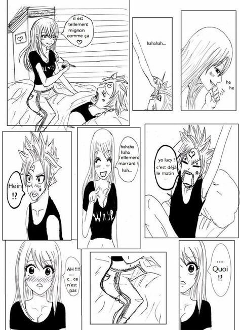 Natsu and Lucy school  | Natsu et lucy Natsu E Lucy, Nalu Comics, Straight Ships, Fairy Tail Meme, Alexis Rhodes, Green Pokemon, Fairy Tail Photos, Fairy Tail Comics, Natsu Fairy Tail