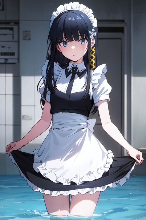 Shiba Miyuki, Miyuki Shiba, Maid Outfit Anime, Irregular At Magic High School, Magic High School, Mai San, Mahouka Koukou No Rettousei, Tokisaki Kurumi, Mai Sakurajima