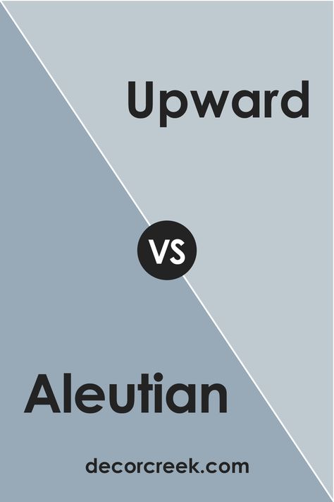 Aleutian SW-6241 Paint Color by Sherwin-Williams Sw Aleutian, Sw Upward, Colors With Gray, Sherwin Williams Color Schemes, Indigo Batik, Interior House Colors, Sherwin Williams Colors, Blue Cottage, Paint Color Schemes