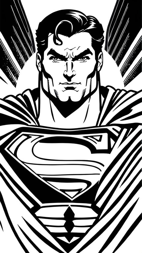 Superman Black And White, Black And White Tattoo Designs, Black And White Tattoo, Marvel Ladies, Ring Lamp, Wonder Woman Superman, White Tattoos, Black Tattoo, White Tattoo