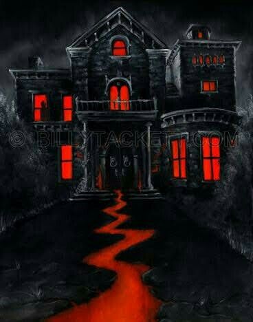 Happy Samhain, Haunted House Drawing, Poe Boy, The House Of Usher, Anime Zombie, House Of Usher, Halloween Houses, Gothic Literature, Dark Gothic Art