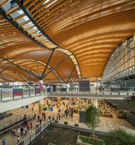 Pacific Architecture, Airport Entrance, Hong Kong International Airport, Artificial Island, Arch Architecture, Airport Design, Zhuhai, World Design, Construction Process