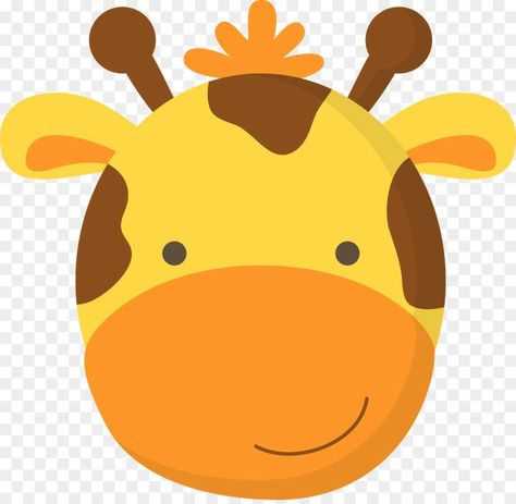 Giraffe Ears, Safari Animals Birthday, Safari Baby Animals, Animal Cutouts, Jungle Theme Birthday, Baby Farm Animals, Baby Clip Art, Animal Crackers, Animal Hats