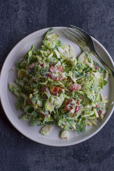 Shaved Brussel Sprouts, Caesar Salad Recipe, Sprouts Salad, Brussel Sprout Salad, Caesar Salad, Veggie Dishes, Brussels Sprouts, Healthy Salads, Delicious Salads