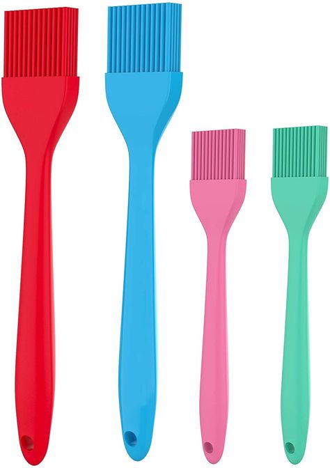 Amazon.com: BAKEFETE Pastry Brush - Silicone Basting Brush For Cooking And Baking, Grilling, BBQ - Easy Cleaning Silicone Brush For Marinating, Spread Butter Oil Sauces - 4 Vibrant Colors Baking Set: Kitchen & Dining Oxtail Recipe, Jamaican Oxtail, Diy Candle Making Kit, Oxtail Recipes, Pastry Brush, Basting Brush, Easy Bbq, Basting Brushes, Butter Oil